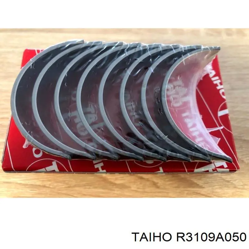 R3109A050 Taiho folhas inseridas de cambota de biela, kit, 2ª reparação ( + 0,50)