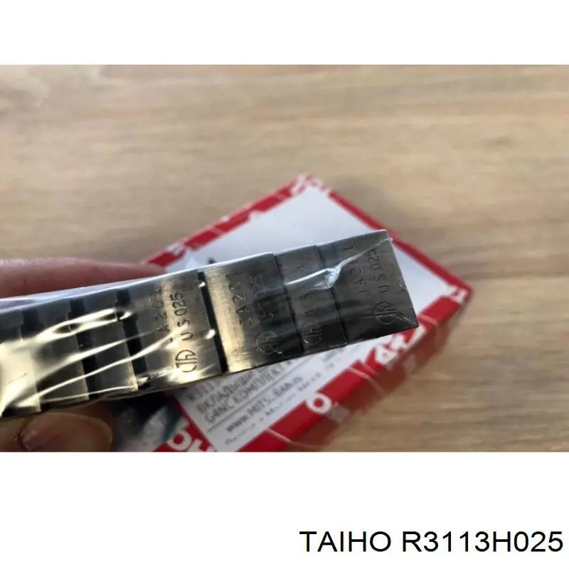 R3113H025 Taiho вкладыши коленвала шатунные, комплект, 1-й ремонт (+0,25)