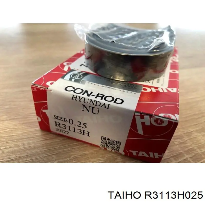 Вкладыши коленвала, шатунные, комплект, 1-й ремонт (+0,25) Taiho R3113H025 цена, от 13.42 USD