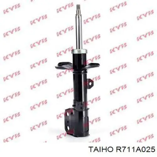 Вкладыши шатунные, 1-й ремонт R711A025 Taiho