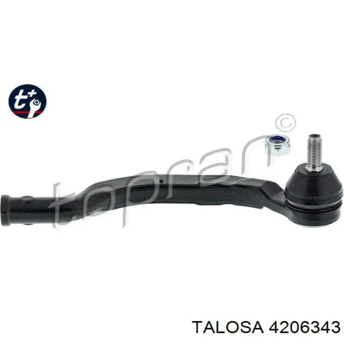 4206343 Talosa наконечник рулевой тяги внешний