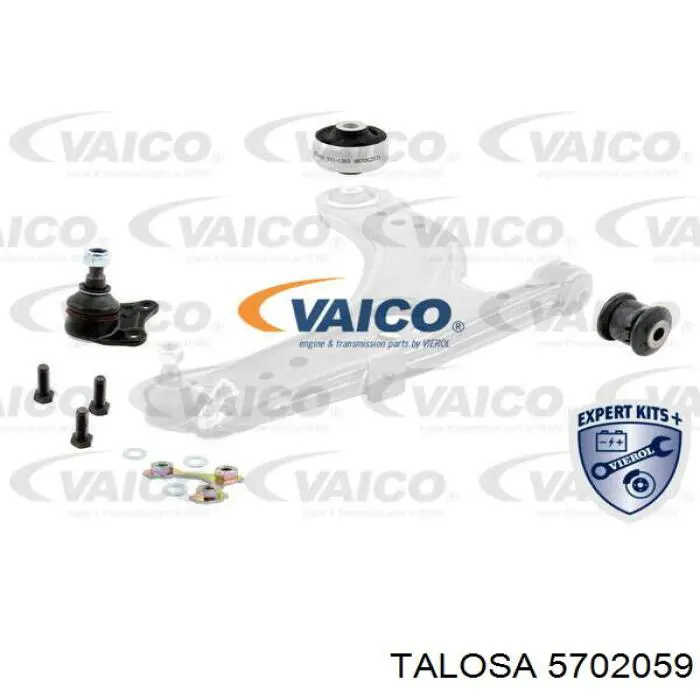 Сайлентблок переднего нижнего рычага Talosa 5702059