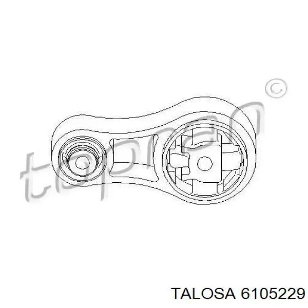Нижняя опора двигателя Talosa 6105229 цена, от 44.99 USD