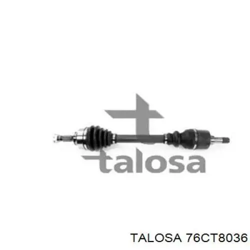 Левая полуось 76CT8036 Talosa