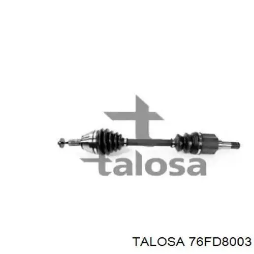 Левая полуось 76FD8003 Talosa