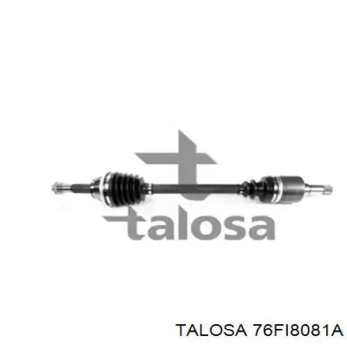 Левая полуось 76FI8081A Talosa