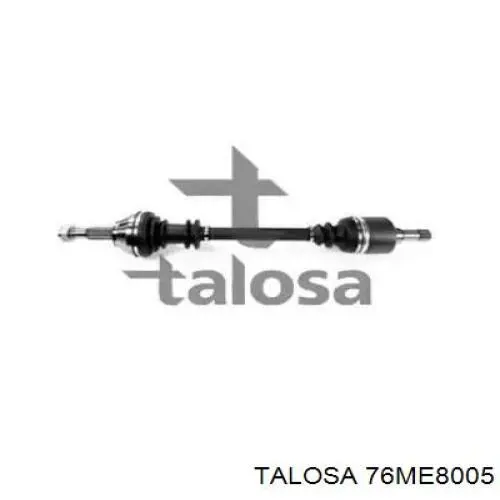 Полуось задняя 76ME8005 Talosa