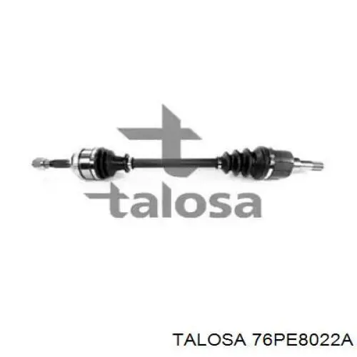 Левая полуось 76PE8022A Talosa