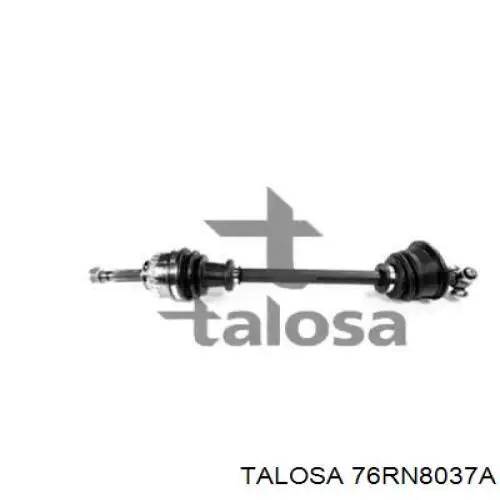 Полуось (привод) передняя левая 76RN8037A Talosa