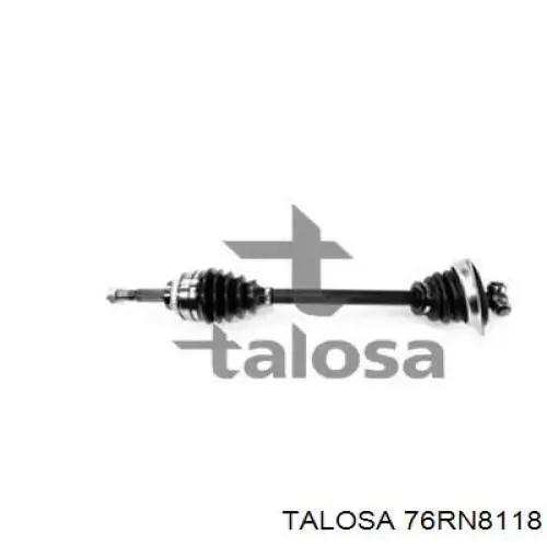 76RN8118 Talosa полуось (привод передняя левая)