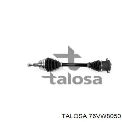 Полуось (привод) передняя левая 76VW8050 Talosa