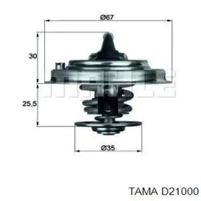 Купить D21000 Tama Автомобильный термостат