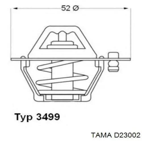 Термостат D23002 Tama