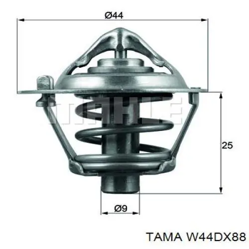 Термостат в корпусе Tama W44DX88 цена, от 7.34 USD