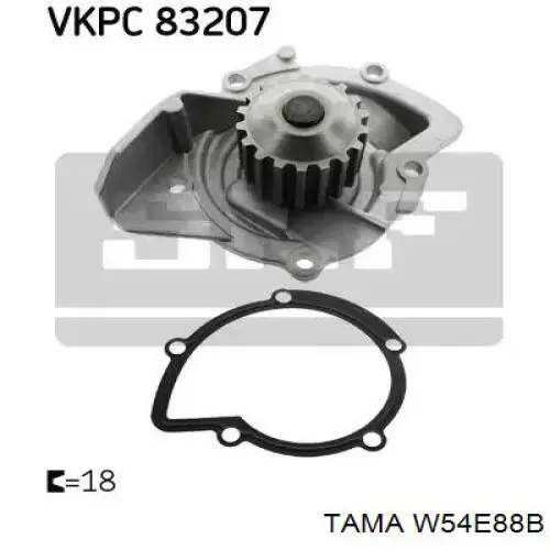 Купить W54E88B Tama Автомобильный термостат
