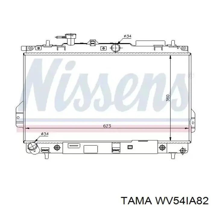 WV54IA82 Tama Авто термостат