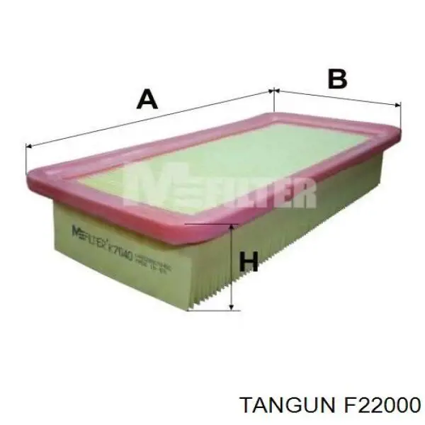 Элемент воздушного фильтра Tangun F22000 цена, от 4.24 USD
