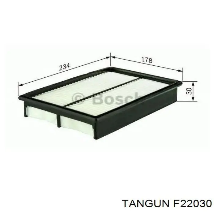 Воздушный фильтр F22030 Tangun