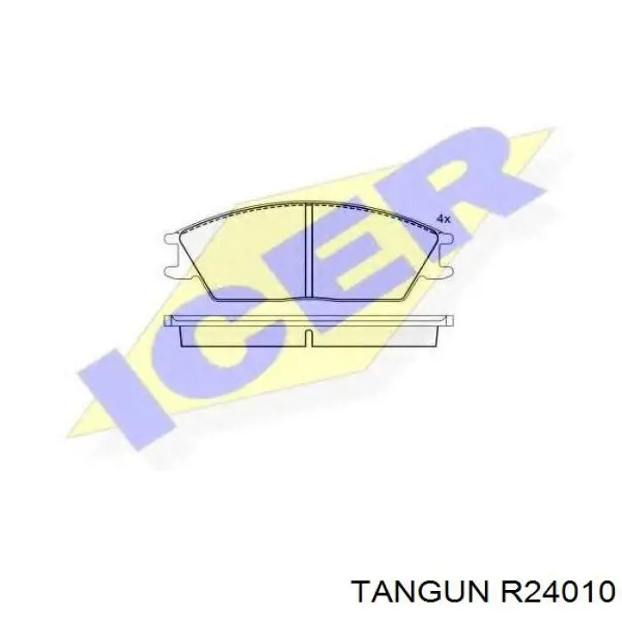 R24010 Tangun Колодки передние