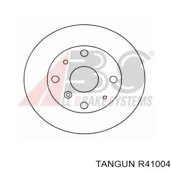 Передние тормозные диски R41004 Tangun