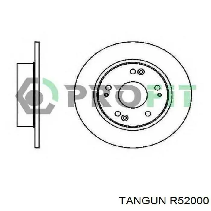 R52000 Tangun тормозные диски