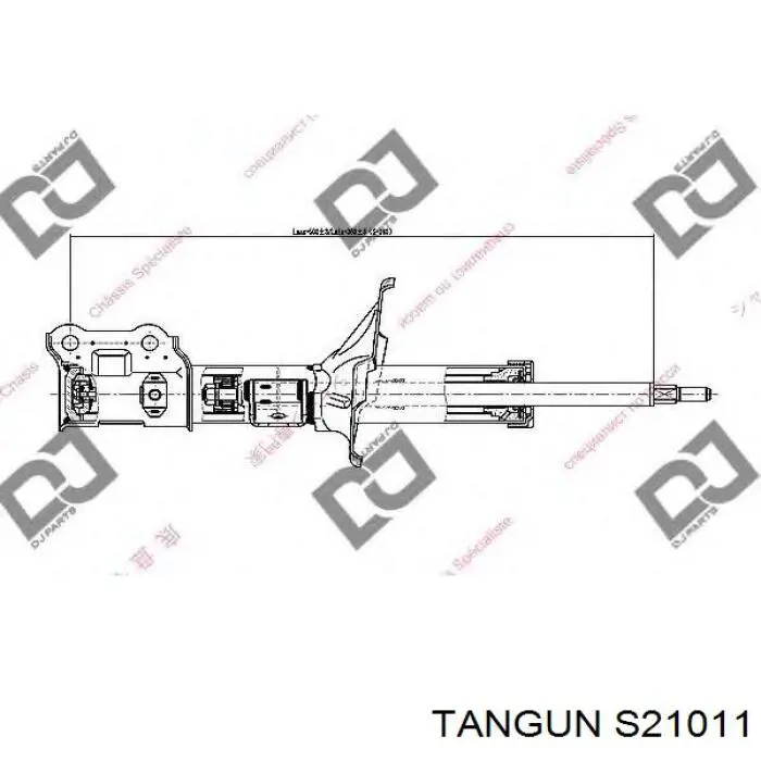 S21011 Tangun амортизатор передний правый