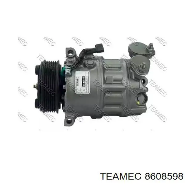 8608598 Teamec compressor de aparelho de ar condicionado