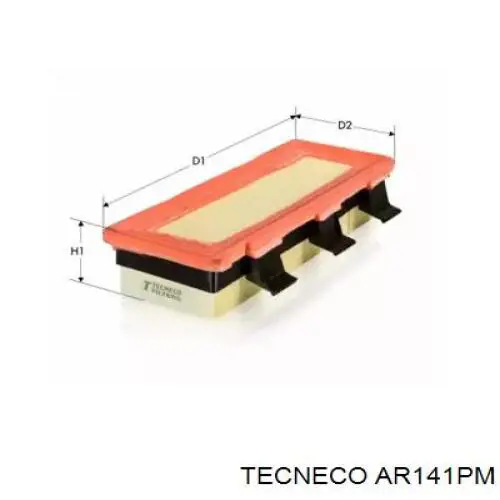 Фільтр повітряний AR141PM Tecneco