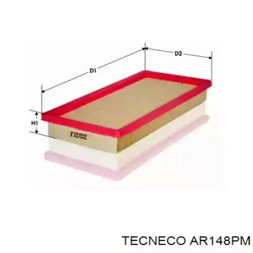 Воздушный фильтр AR148PM Tecneco