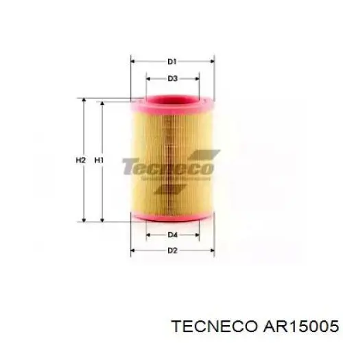 Воздушный фильтр AR15005 Tecneco