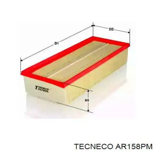 Воздушный фильтр AR158PM Tecneco