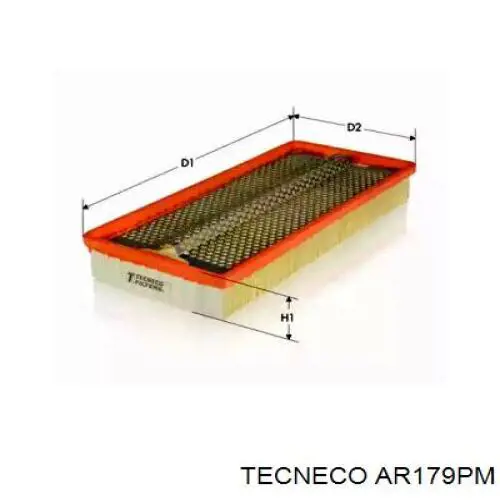 Воздушный фильтр AR179PM Tecneco