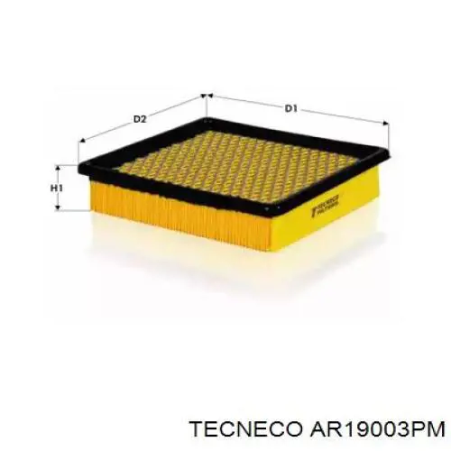 Воздушный фильтр AR19003PM Tecneco