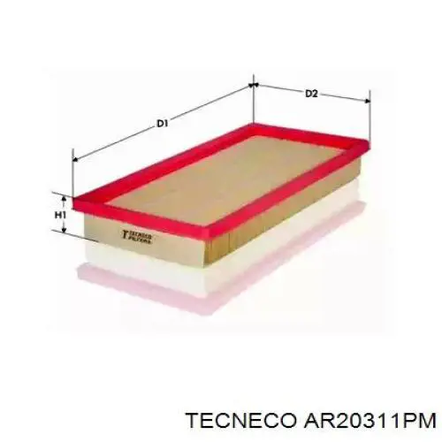 Воздушный фильтр AR20311PM Tecneco