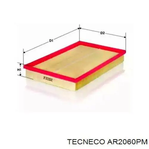 Воздушный фильтр AR2060PM Tecneco