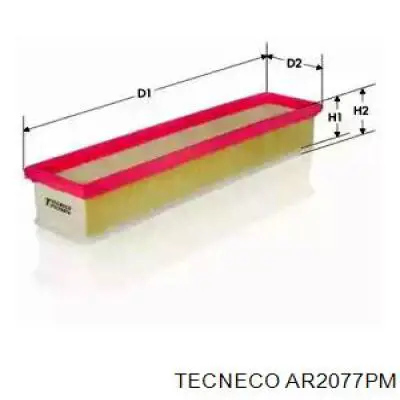 Воздушный фильтр AR2077PM Tecneco