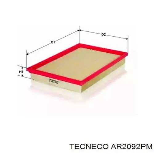 Воздушный фильтр AR2092PM Tecneco