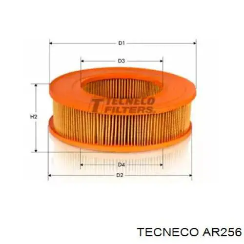 Воздушный фильтр AR256 Tecneco