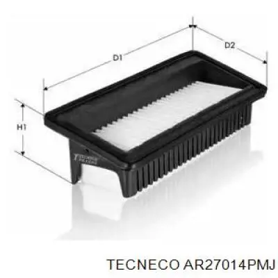 Воздушный фильтр AR27014PMJ Tecneco