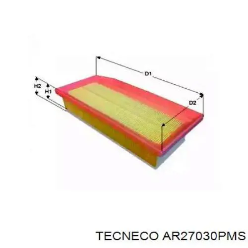 Воздушный фильтр AR27030PMS Tecneco