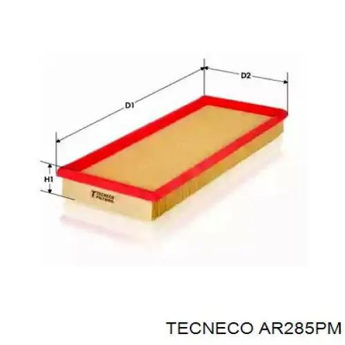 Воздушный фильтр AR285PM Tecneco