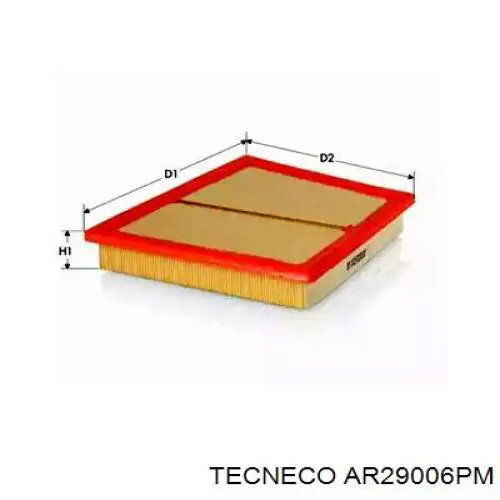 Воздушный фильтр AR29006PM Tecneco