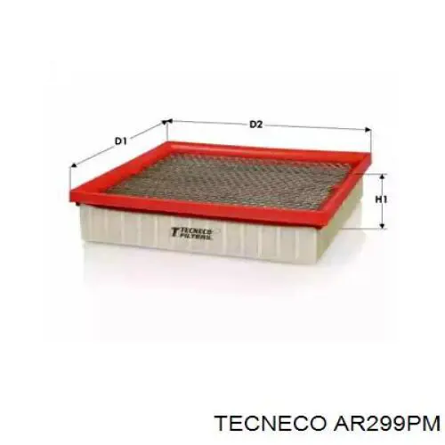 Воздушный фильтр AR299PM Tecneco