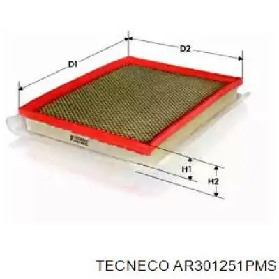 Воздушный фильтр AR301251PMS Tecneco