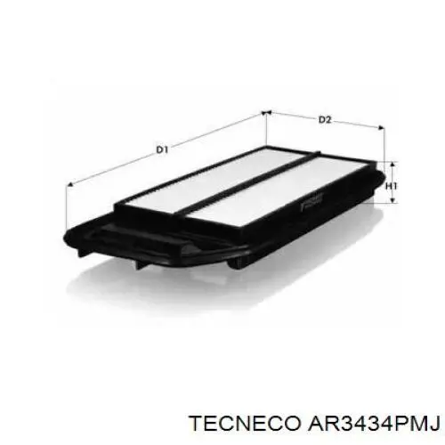 Воздушный фильтр AR3434PMJ Tecneco