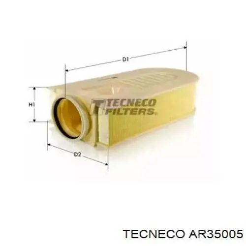 Воздушный фильтр AR35005 Tecneco