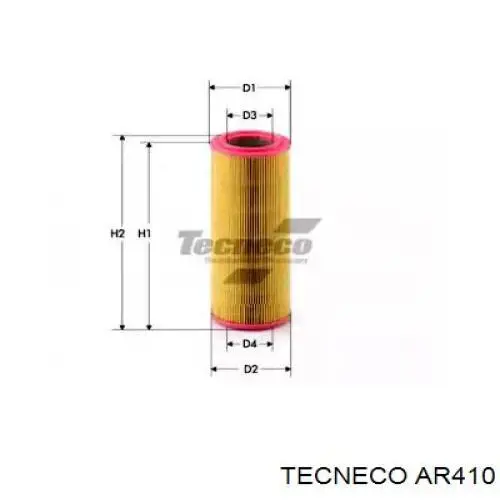 Воздушный фильтр AR410 Tecneco