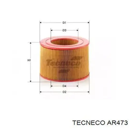 Воздушный фильтр AR473 Tecneco