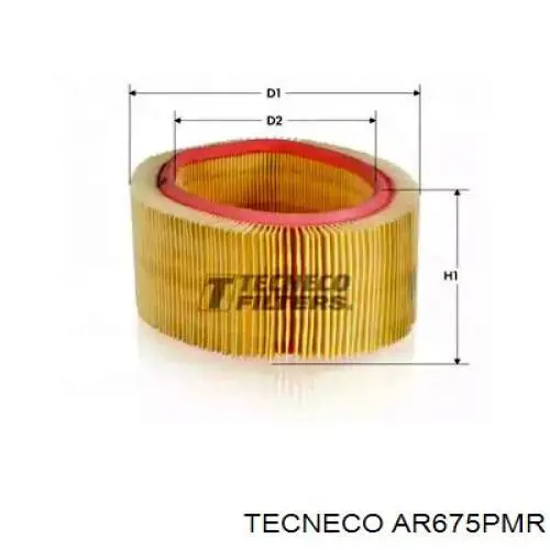 AR675PMR Tecneco воздушный фильтр