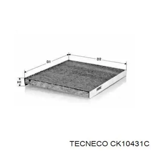 CK10431C Tecneco фильтр салона